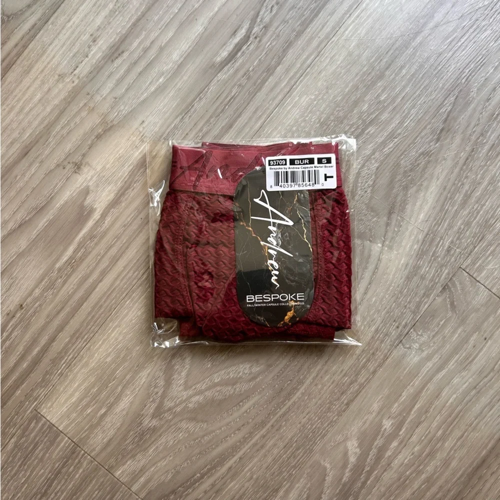 Andrew Christian | Bespoke Martel Brief with Almost Naked in Burgundy (Small)